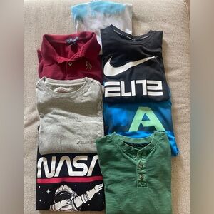 Boys LS lot (7 shirts)